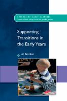 Supporting transitions in the early years