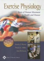 Exercise physiology : basis of human movement in health and disease /
