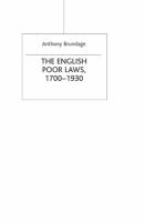 The English poor laws, 1700-1930 /