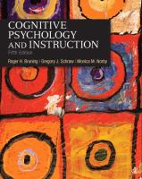 Cognitive psychology and instruction /