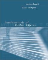 Fundamentals of media effects /