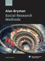 Social research methods /