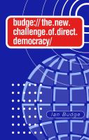 The new challenge of direct democracy /