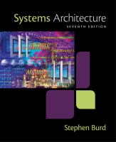 Systems architecture /
