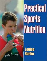 Practical sports nutrition /