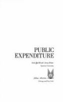 Public expenditure /