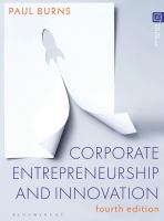 Corporate entrepreneurship and innovation /