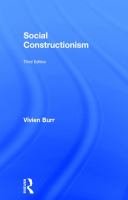 Social constructionism /
