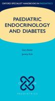 Paediatric endocrinology and diabetes