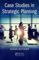 Case studies in strategic planning /