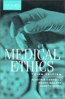 Medical ethics /