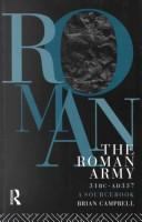The Roman army, 31 BC-AD 337 : a sourcebook /