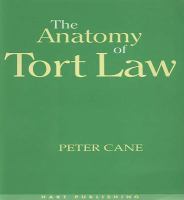 The anatomy of tort law /