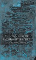 The grounds of English literature /