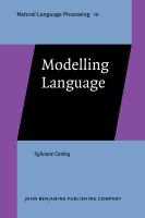 Modelling language