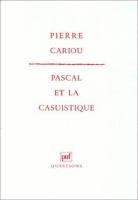 Pascal et la casuistique /