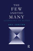 The few and the many : a typology of elites /