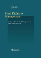 From rights to management : contract, new public management and employment services /