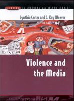 Violence and the media /