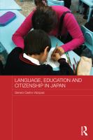 Language, education and citizenship in Japan /