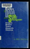 The poetry of Dada and sur-realism: Aragon, Breton, Tzara, Eluard & Desnos.