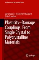 Plasticity-Damage Couplings: From Single Crystal to Polycrystalline Materials