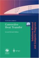 Convective heat transfer.