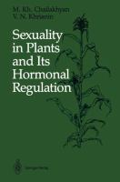 Sexuality in plants and its hormonal regulation /