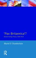 Pax Britannica? : British foreign policy, 1789-1914 /