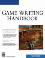 Game writing handbook /