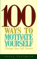 100 ways to motivate yourself /