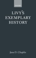Livy's exemplary history /