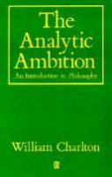 The analytic ambition : an introduction to philosophy /