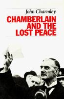 Chamberlain and the lost peace /