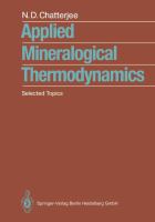 Applied mineralogical thermodynamics : selected topics /