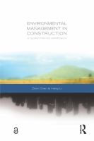 Environmental management in construction a quantitative approach /