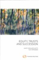 Equity, trusts and succession /