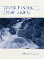 Water-resources engineering /