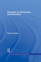 Chomsky on democracy & education /