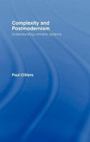 Complexity and postmodernism : understanding complex systems /