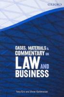 Cases, materials & commentary on law and business /