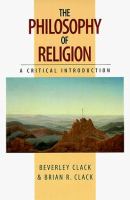 The philosophy of religion : a critical introduction /