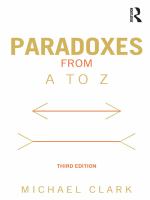 Paradoxes from A to Z /