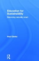 Education for sustainability : becoming naturally smart /