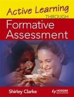 Active learning through formative assessment /
