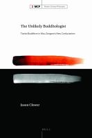 The unlikely Buddhologist Tiantai Buddhism in Mou Zongsan's new Confucianism /