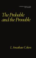 The probable and the provable /