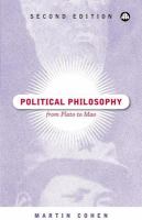 Political philosophy : from Plato to Mao /