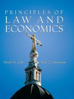 Principles of law and economics /