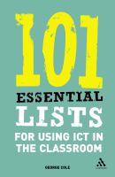 101 essential lists for using ICT in the classroom /